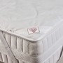 Наматрасник из верблюжьей шерсти «Mattress Camel Wool Grass» с резинками по углам (200х200 см; наполнитель: 100% шерсть верблюжья grass; чехол: сатин, 100% хлопок)