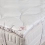 Наматрасник-топпер из верблюжьей шерсти «Topper Camel Wool Grass» с резинками по углам (140х200 см; наполнитель: 100% шерсть верблюжья grass/100% полиэстер; чехол: сатин, 100% хлопок)