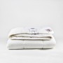 Наматрасник шерстяной «Mattress 4 Seasons Grass» с резинками по углам (160х200 см; наполнитель: 100% merino grass/100% cotton grass; чехол: сатин, 100% хлопок)