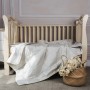 Комплект одеяло и подушка детские «Baby Organic Linen Grass» (100х150 см (1), 40х60 см (1); наполнитель: 50% хлопковое волокно, 50% льняное волокно; чехол: батист, 100% органический хлопок)