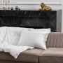 Подушка детская пуховая мягкая «Kinder Platinum Grass» (50х68 см; наполнитель: 100% серый гусиный пух; чехол: сатин, 60% тенсель, 40% хлопок)