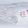 Одеяло детское пуховое кассетное всесезонное «Kinder Snow Grass» (150х200 см; наполнитель: 100% белый гусиный пух; чехол: батист, 100% хлопок)