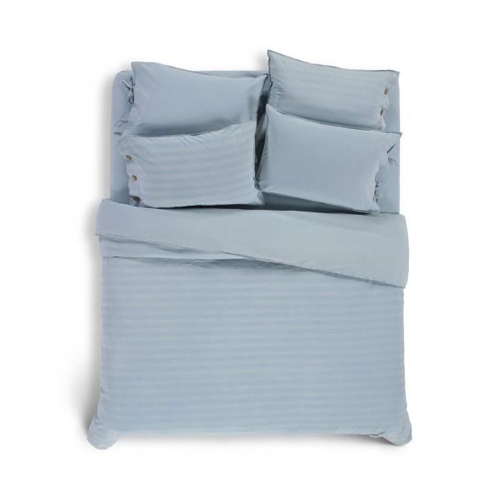 Комплект постельного белья «Payas» (цвет: голубой; евро king size; 100% хлопок)