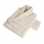 Халат махровый «Grain», цвет: linen - льняной (размер L/XL (48-52); махра: 70% хлопок / 30% лен)