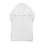 Халат махровый с капюшоном «Meyzer», цвет: white - белый (размер L/XL (48-52); махра, 100% хлопок)