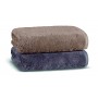 Полотенце махровое «Aire», цвет: excalibur - фиолетовый дым (70x140 см; махра: 100% органический хлопок)