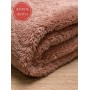 Полотенце махровое «Aire», цвет: sienna - темный пыльно-розовый (70х140 см; махра: 100% органический хлопок)
