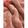 Полотенце махровое «Aire», цвет: sienna - темный пыльно-розовый (70х140 см; махра: 100% органический хлопок)
