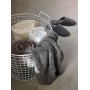 Полотенце махровое «Ash», цвет: dark grey - темно-серый (100х150 см; махра: 50% хлопок, 50% модал)