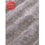 Полотенце махровое «Ash Ribbed», цвет: atmosphere - светлый дым (30х40 см; махра: 65% хлопок, 35% модал)