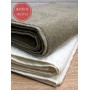 Полотенце массажное «Galata Soft», цвет: linen - льняной (30х145 см; махра: 65% хлопок, 35% лен)