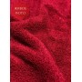 Полотенце махровое «Glam», цвет: rouge - красный (50х100 см; махра: 60% хлопок, 40% модал)