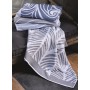 Полотенце пляжное «Sea Serf», цвет: white/blue - белый/голубой (100х180 см; махра, 100% хлопок)