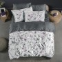 Постельное белье «Delcina Grey» (евро; сатин: 100% хлопок)