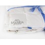 Одеяло пуховое стеганое всесезонное «Bavaria» (150х200 см; наполнитель: 100% белый гусиный пух ; чехол: мако-батист, 100% египетский хлопок; цвет: белый)