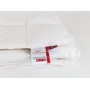 Одеяло пуховое стеганое облегченное «Sleepwell Comfort» (200х220 см; наполнитель: 90% белый гусиный пух, 10% мелкое перо; чехол: твил, 100% египетский хлопок)