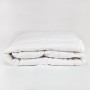Одеяло пуховое облегченное стеганое «Sweet Dreams» (150х200 см; наполнитель: 90% белый гусиный пух, 10% мелкое перо; чехол: твил, 100% египетский хлопок)