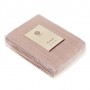 Плед вязаный хлопковый «Lux №45», цвет: розовое парфе (150х200 см; 100% хлопок)