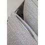 Декоративная наволочка «Lux №65», цвет: серый меланж (40х40 см; 100% хлопок)