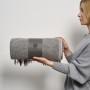 Плед шерстяной «Woolen», цвет: серо-графитовый (150х200 см; 100% шерсть)
