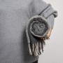 Плед шерстяной «Woolen», цвет: серо-графитовый (150х200 см; 100% шерсть)