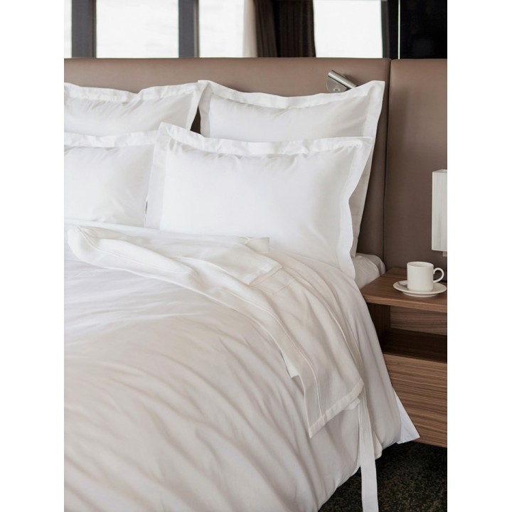 Комплект постельного белья «Daily Bedding», цвет: белый (1,5 - спальный; сатин: 100% хлопок)