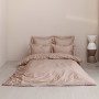 Простыня на резинке «Daily Bedding», цвет: крем-брюле (160х200х30 см; сатин: 100% хлопок)