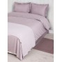 Комплект постельного белья «Daily Bedding», цвет: лавандовый (евро; сатин: 100% хлопок)