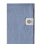 Комплект постельного белья «Лён и Хлопок», цвет: голубой (евро; 70% хлопок, 30% лен)
