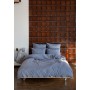 Комплект постельного белья «Лён и Хлопок», цвет: голубой (1,5 - спальный; 70% хлопок, 30% лен)