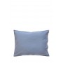 Комплект постельного белья «Лён и Хлопок», цвет: голубой (евро; 70% хлопок, 30% лен)