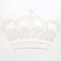 Чехол для бампера «Queen» (цвет: белый/бежевый, 45х390 см, сатин)