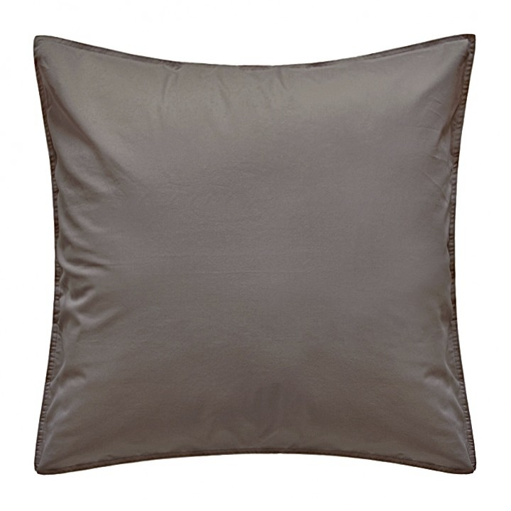Наволочка «Soft Silk Sateen», цвет: умбра (70х70 см; софт-сатин: 100% хлопок)