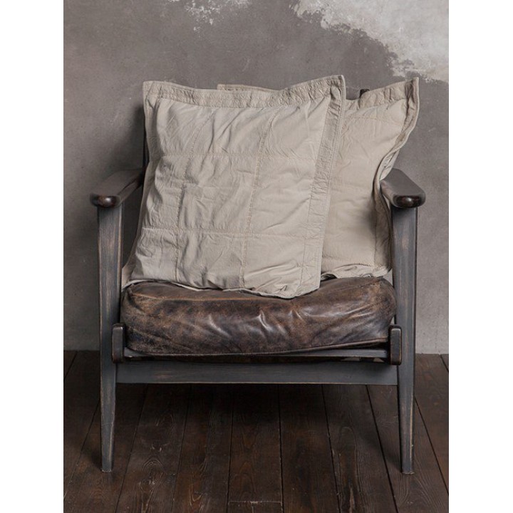 Декоративная наволочка «Soho», цвет: дымчатый серый (100% хлопок; 47х47 см)