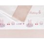 Комплект постельного белья для подростков «Sweet Life» (цвет: белый/жемчужно-розовый, 140х205 см, перкаль)