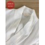 Халат вафельный «Kimono New», цвет: белый (размер L (46-48); 100% хлопок)