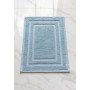 Коврик «Bath №1», цвет: голубой (65х90 см; 90% хлопок, 10% полиэстер) 