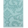 Полотенце махровое «Barocco», цвет: аквамарин (30x50 см; жаккардовая махра: 100% хлопок)