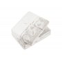 Полотенце махровое «Flowers», цвет: белый/натуральный (70x140 см; махра: 100% хлопок)