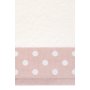 Полотенце махровое «Pretty Dots», цвет: белый/розовый (70x140 см; махра: 100% хлопок)