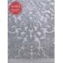 Полотенце махровое «Royal», цвет: темно-серый (50x100 см; жаккардовая махра: 100% хлопок)