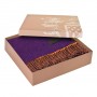 Плед шерстяной «Arequipa New №7012», цвет: фиолетовый/оранжевый (130х180 см; 100% шерсть мериноса)
