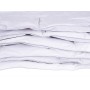 Одеяло пуховое кассетное всесезонное «Серебряная мечта» (172х205 см; наполнитель: 90% гусиный пух / 10% гусиное перо; чехол: перкаль, 100% хлопок)