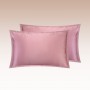 Шелковая наволочка «Shine», цвет: дымчато-розовый (50х70 см; шелковый сатин: 100% шелк Mulberry)