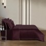 Постельное белье «Clio Bordo» (евро; шелковый сатин: 100% шелк)