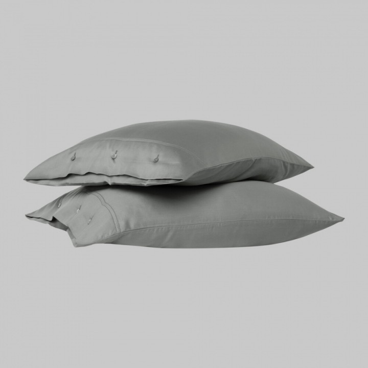 Наволочка «Monochrome», цвет: gray (50х70 см; сатин: 100% хлопок)