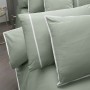 Постельное белье «Sartoria Yesil» (евро; сатин: 100% хлопок Giza)