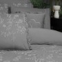 Постельное белье «Buda Gri» с вышивкой (евро; сатин stonewashed: 100% хлопок)