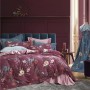 Комплект постельного белья «Aster Purple» (евро; сатин: 100% хлопок Pima; арт. 2518)