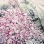Постельное белье «Цветение сакуры» (евро; мако-сатин: 100% хлопок сорта Мако)